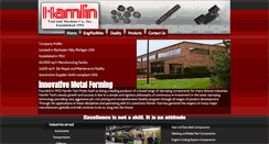 Desktop Screenshot of hamlintool.com